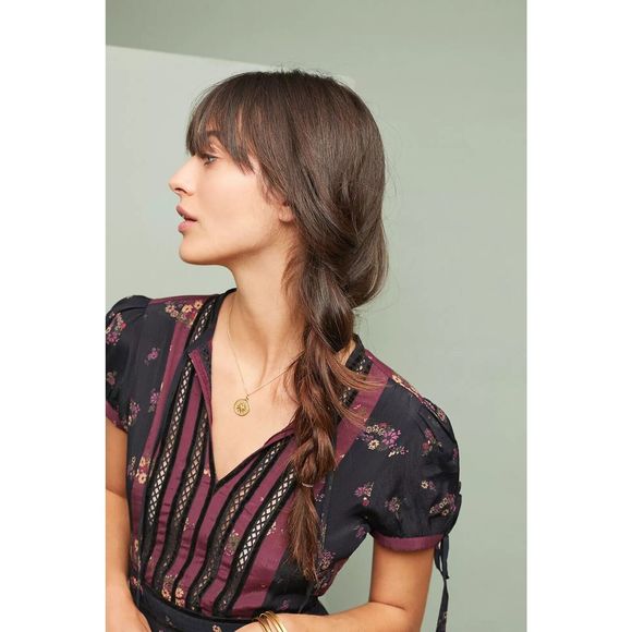 New Anthroologie Patricia Patchwork Dress size Large - Picture 4 of 10